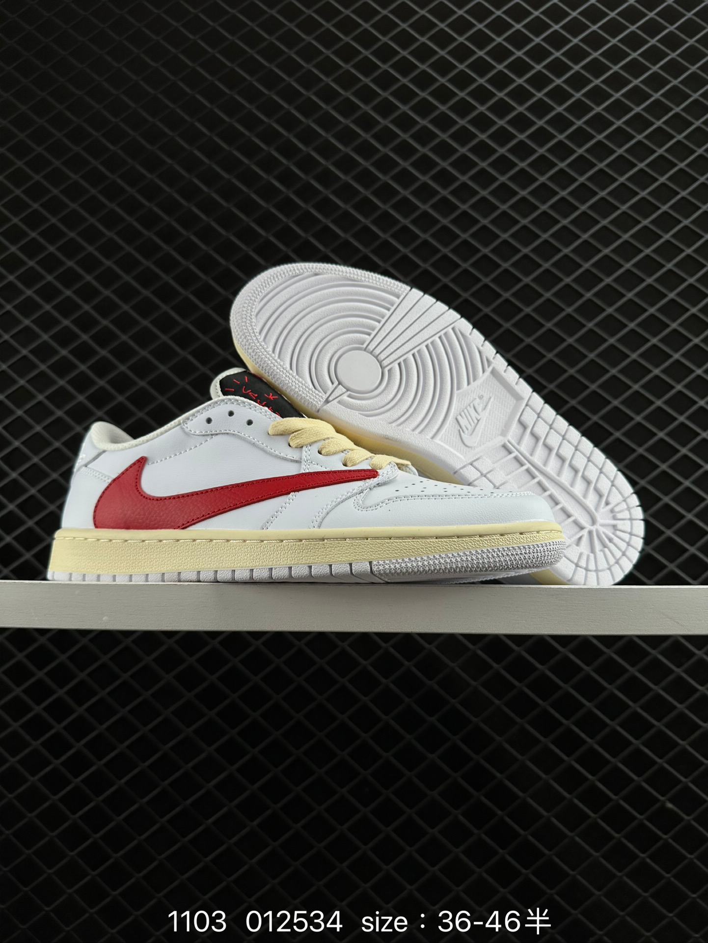 Travis Scott x Air Jordan 1 ” Reverse Mocha “